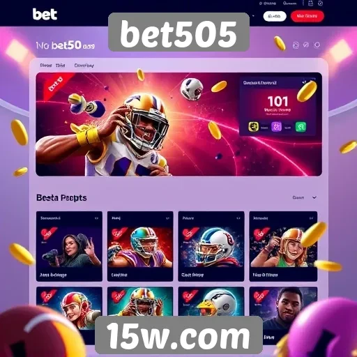 Experiência do usuário na navegação do site bet505